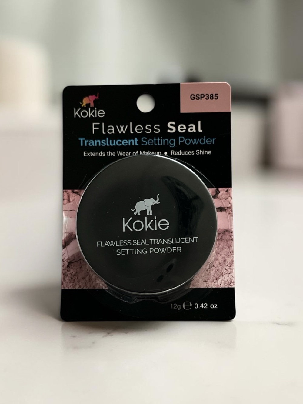 NWT KOKIE Flawless Seal translucent setting powder GSP358 .42oz 12g NEW